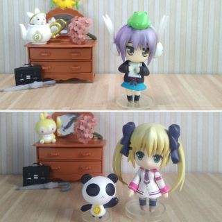 Nendoroid petit Yuki Nagato ,Twinkle Crusader PSS Misa &amp; Paqy
