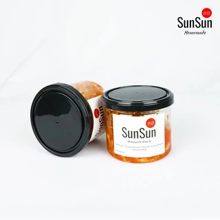 กิมจิโฮมเมด อร่อย!! 200 กรัม SunSun Homemade Kimchi กิมจิผักกาดขาว