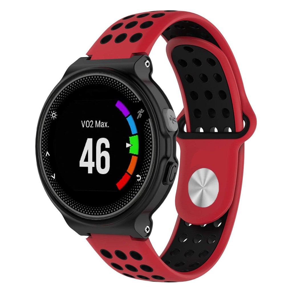 สายคล้องคอซิลิโคนสำหรับผู้เบิกทางของ Garmin 235 220 230 620 630 735XT Smart Watch