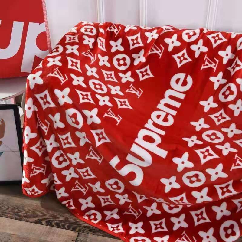 louis vuitton supreme blanket