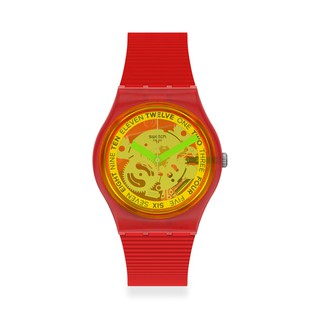 Swatch นาฬิกาผู้หญิง RETRO-ROSSO รุ่น GR185