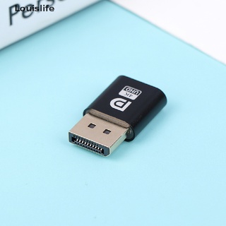 Llph 4K Displayport Dummy Plug DP อะแดปเตอร์หน้าจอเสมือนจริง