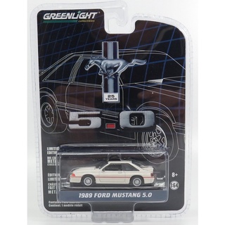 Greenlight 1/64 - 1989 Ford Mustang 5.0 - 25 Years Anniversary 27970-E