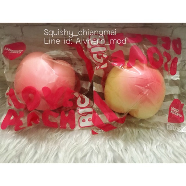 สกุชชี่พีชไอบลูมจัมโบ้ รุ่นเก่า IBloom