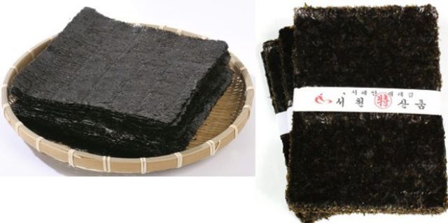 สาหร่ายดิบเกรด A พรีเมี่ยมจากประเทศเกาหลี 100% (แบบ 30, 50, 100แผ่น/pack) ห่อข้าว sushi น้ำซุป ทอด ย่าง อบ