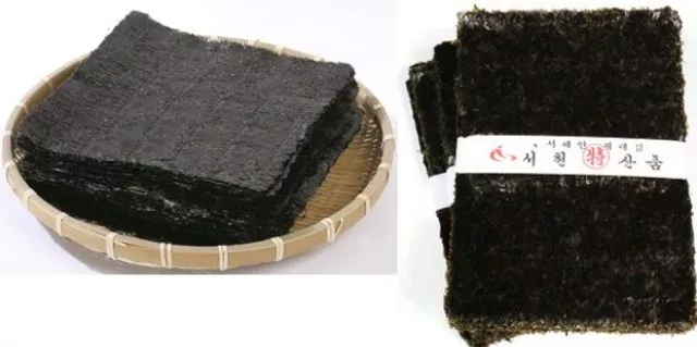 สาหร่ายดิบเกรด A พรีเมี่ยมจากประเทศเกาหลี 100% (แบบ 30, 50, 100แผ่น/pack) ห่อข้าว sushi น้ำซุป ทอด ย่าง อบ