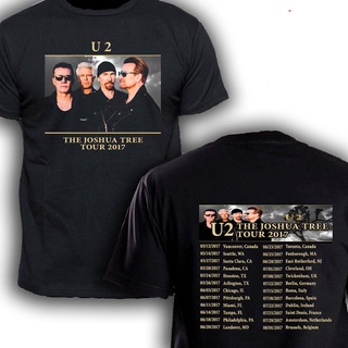 U2 เสื้อยืด ลาย Joshua Tree Tour 2017 TshIrt สําหรับผู้ชาย และผู้หญิง