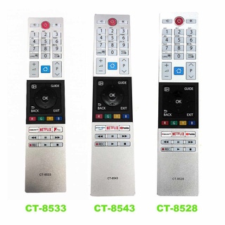 ใหม่ รีโมตคอนโทรลทีวี แบบเปลี่ยน สําหรับ Toshiba LED HDTV CT-8533 CT-8543 CT-8528