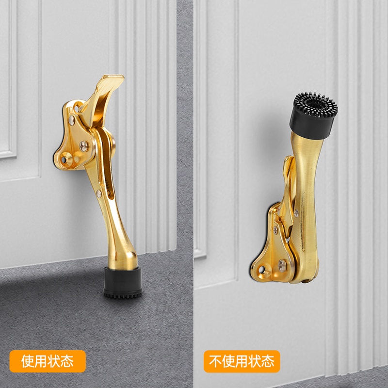 กันชนประตู ที่หยุดประตูแม่เหล็ก ที่ยึดประตูแม่เหล็ก Doorstop 5สี