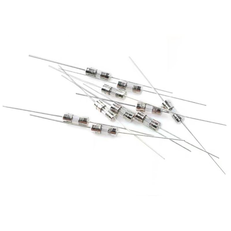 ฟิวส์ เล็กแบบมีหาง แพ็ค10ชิ้น.  กว้าง3มิล ยาว10มิล 250ma250V. 1A250V. 1.5A250V. 2A250V 4 A250V 6.3A2
