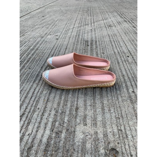 รองเท้าแตะsize 42-44 | Glitter slip on by Cheeryfull   รองเท้าเปิดส้น - รูปที่ 6