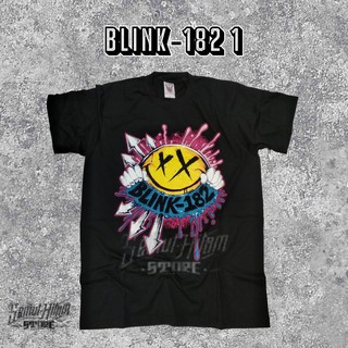 เสื้อยืดโอเวอร์ไซส์แขนสั้นโอเวอร์ไซส์(ซ้ายเฉือน) Blink 182 DUDE RANCH เสื้อยืด Builtup Music Band Punk คะแนนกบฏดั้งเดิมS