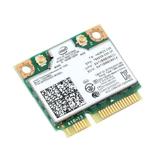 อะแดปเตอร์ไร้สาย AC1200 Dual Band Intel 7260 7260HMW AC MINI PCI-E การ์ด 2.4G/5G