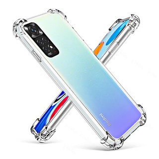 เคสซิลิโคนนิ่ม แบบใส บางพิเศษ กันกระแทก สําหรับ Redmi Note 11 pro Note11 Note11s Note11pro 4g 5g