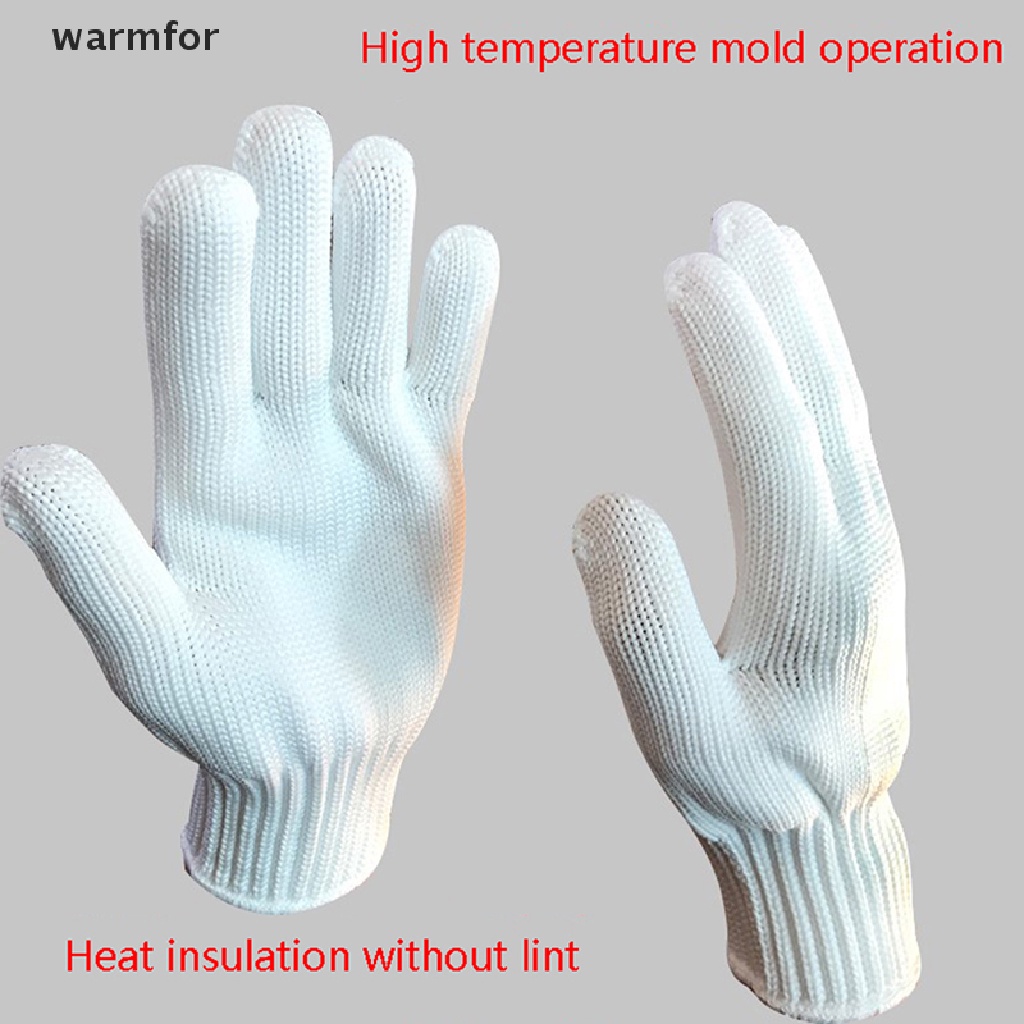 (warmfor) ถุงมือกันความร้อน 200 องศา สําหรับเตาอบ