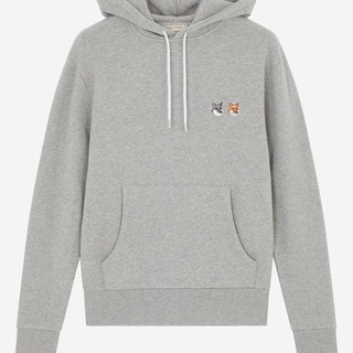 mk เสื้อกันหนาวเสื้อฮู้ดดี้ผ้าฝ้ายปักลายสุนัขจิ้งจอก