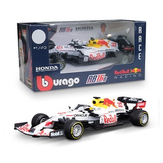 1:43 Bburago Alloy F1 Red Bull Racing Car Model Vehicle Diecast Max Verstappen Special Delivery in Turkey RB16b NO33 Luxury