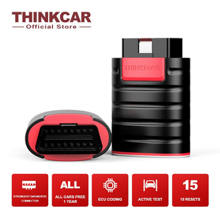 Thinkcar ThinkDiag เครื่องสแกนเนอร์วินิจฉัยรถยนต์ Obd2 บลูทูธ 15 รีเซ็ตบริการ