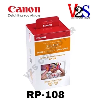 Canon Paper&INK RP-108 (108/Pack) For SELPHY CP กระดาษพร้อมหมึก