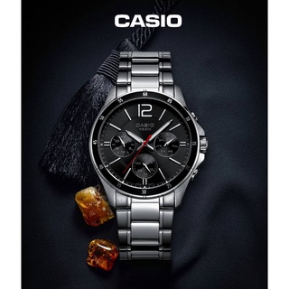 Casio Standard นาฬิกาผู้ชาย สายสเตนเลส รุ่น MTP-1374D-1A -มั่นใจ แท้ 100% ประกันสินค้า 1 ปี (สินค้าขายดีสุดๆ)