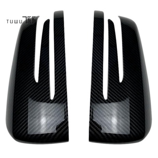 for Mercedes Benz a B CLA GLA C E Class W176 C117 X156 W204 W212 Carbon Fiber ABS Side Rear View Mirror Cover Trim