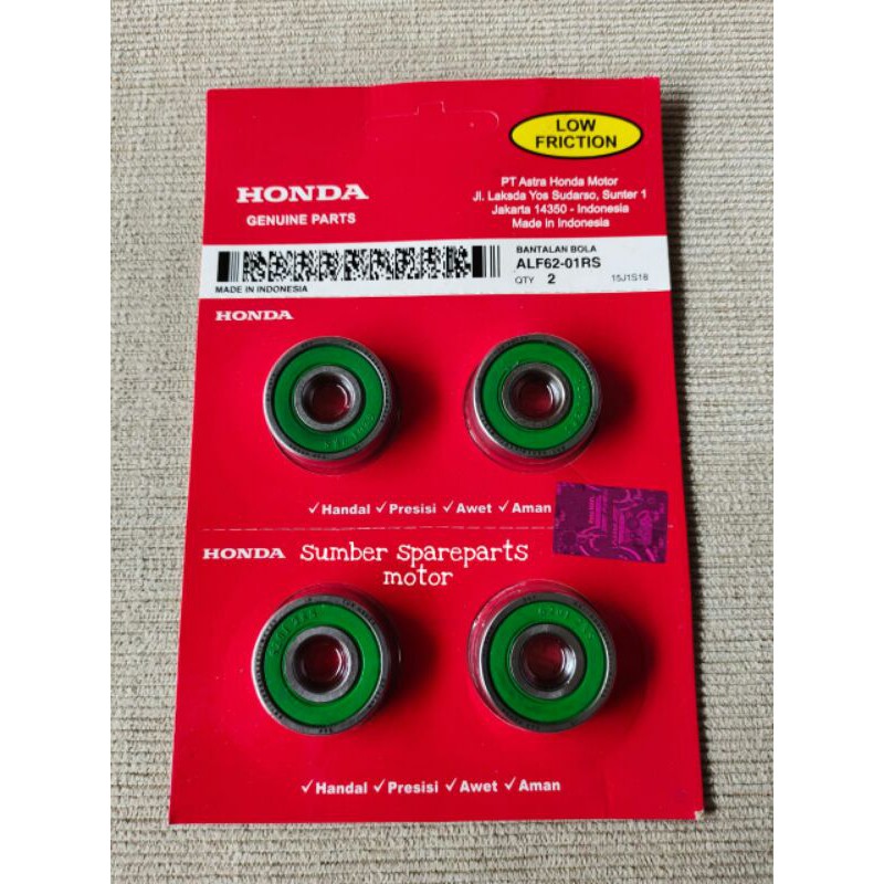 Lava/bearing Honda 6201RS Ball Pad 6201RS