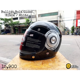 หมวกกันน็อค BELL รุ่น BULLITT BOLT GLOSS BLACK / WHITE