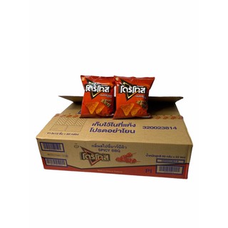 DORITOS โดริโทส กลิ่นสไปซี่บาร์บีคิวBBQ น้ำหนักสุทธิ 50g ถุงสีแดง 1ลัง/บรรจุ 22 ซอง ราคาส่ง ยกลัง สินค้าพร้อมส่ง!!