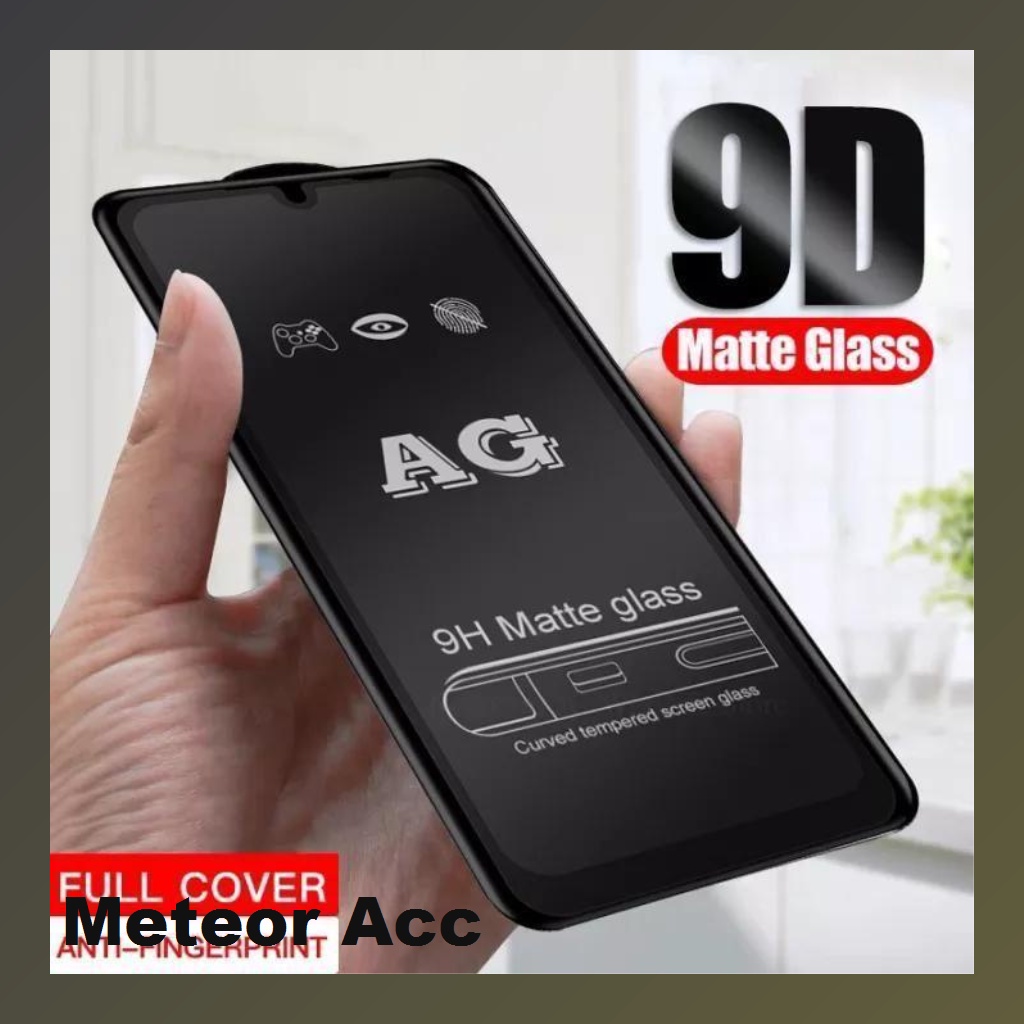 FULL MATTE TEMPERED GLASS doff สําหรับ Vivo Y01 Z1 Pro V11 Y31 Y50 Y51 Y71 Y75/V7 Y81 Y83 Y85 Y91 Y9