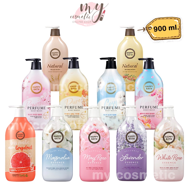 (🌼แท้ / พร้อมส่ง🌼) Happy Bath  body wash 900g. ขนาดใหญ่ที่สุด จัมโบ้