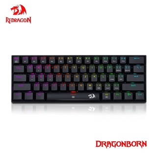 Redragon DragonBorn K630 (Hotswap)  61 คีย์ ขนาดพกพา สายUSBถอดออกได้ (EN/TH)