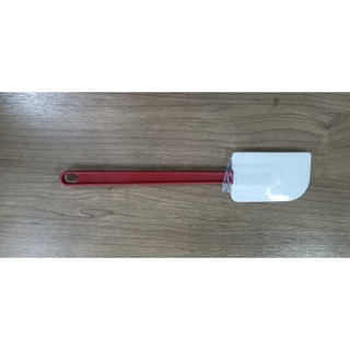 ไม้พาย ใช้กวน ผสม เกลี่ย ขนาด 36ซม. คุณภาพสูง  Spatula Silicone w/ Plastic Handle 36cm. HL422