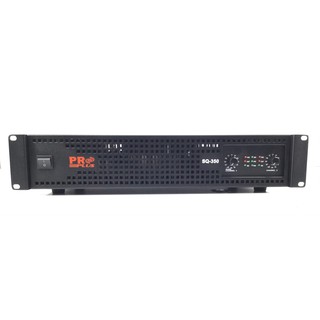 PROPLUS SQ350 เพาเวอร์แอมป์ 2CH 350W*2 สินค้าใหม่ของแท้100% รับประกัน 1 ปี