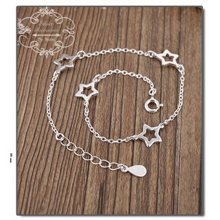 ** ล้างสต็อก SALE**สร้อยข้อมือแฟชั่น  Minimal  *ร้อยดาว 4 ดวง