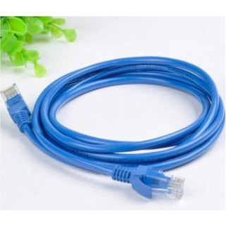 Di shop สายแลนสำเร็จรูปพร้อมใช้งาน ยาว 3 เมตร UTP Cable Cat5 3M(Blue)