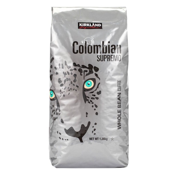 Kirkland Signature Colombian Supremo Coffee Bean 1.36 kg กาแฟKirkland Signature Colombian Supremo Co