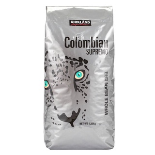 Kirkland Signature Colombian Supremo Coffee Bean 1.36 kg กาแฟKirkland Signature Colombian Supremo Coffee Bean 1.36 Kg