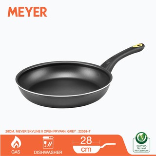 MEYER SKYLINE กระทะด้ามจับทรงตื้น ขนาด 11″/ 28 CM. รุ่น 22058-T