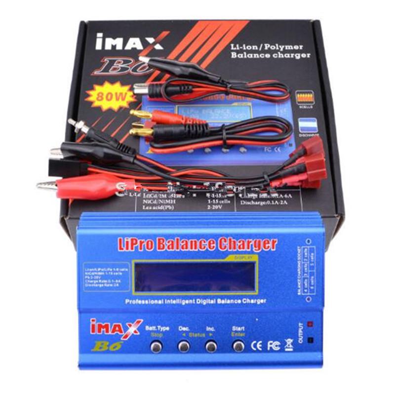 Imax B 6 80 W จอแอลซีดี Rc Li - On Lipo Nimh Li - Ion Ni - Cd