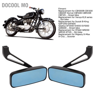 Docool Mo กระจกมองหลังรถจักรยานยนต์ 8 มม. 10 มม. แบบเปลี่ยน สําหรับ Cb1000R Cb1300 Cbf600