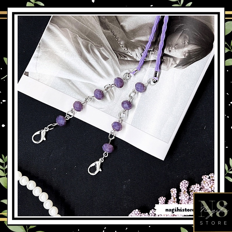✨นาจิฮิ✨ ผู้หญิง & 39;s MASK STRAP MASK ACCESSORIES 2IN1 MASK STRAP แฟชั่นอุปกรณ์เสริม HIJAB อุปกรณ์