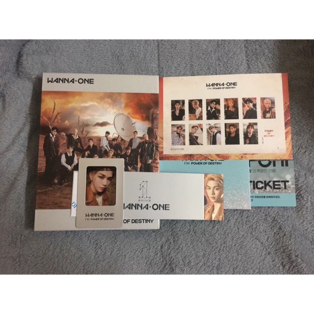 Album WannaOne (All Daniel+All Jihoon)