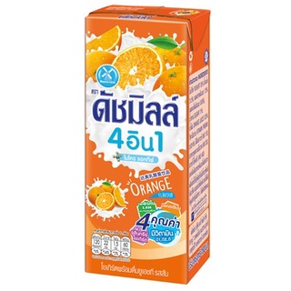 ดัชมิลล์นมเปรี้ยวรสส้ม 180มล.DUTCHMILL DRINKING YOGURT ORANGE 180 ML.