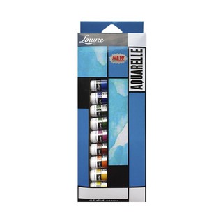 Louvre Watercolour ชุดสีน้ำ 12 ,24 สี (ลุฟท์) สีน้ำสัญชาติฝรั่งเศส