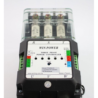 TP2450A-B WIN POWER Three Phase SCR Power Controllers Phase-Angle Fired Resistive Loads Only