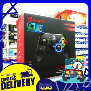 GAMESIR T4 PRO WIRELESS GAMEPAD BLACK จอยไร้สายแบรนด์ Gamesir รุ่น T4Pro รับประกัน 1 ปี