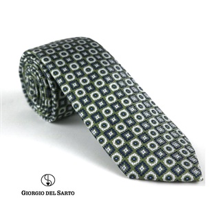 Giorgio Del Sarto Necktie Green with Fabric Texture เนคไทสีเขียวลายพื้นมีเท็กเจอร์