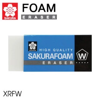 (2 ชิ้น) ใหม่! ก้อนดำ ยางลบ Sakura Foam XRFW-60 / XRFW-100