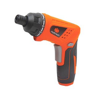 สว่านไขควงไร้สาย PUMPKIN J-4D1501S15 6.35 มม. 4 โวลต์ SMART CORDLESS SCREWDRIVER PUMPKIN J-4D1501S15 6.35MM 4V