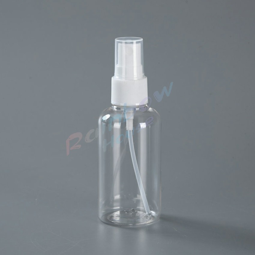 Rainbow ขวดสเปรย์ สีใส ขวดใส่สเปรย์พกพา ขวดสเปรย์น้ำหอม มี ขนาด 30 50 100 มล  Transparent spray bottle
